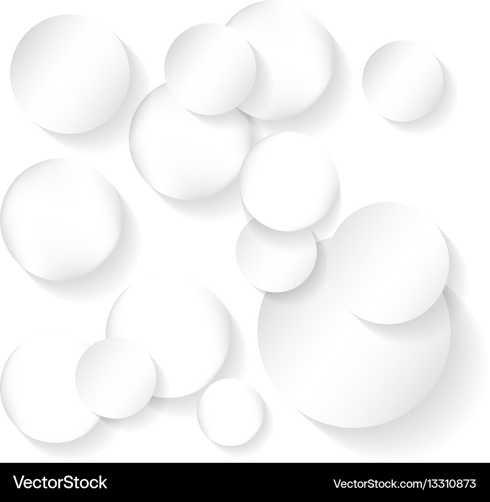 Abstract Circle Pattern - Retro Style vector image