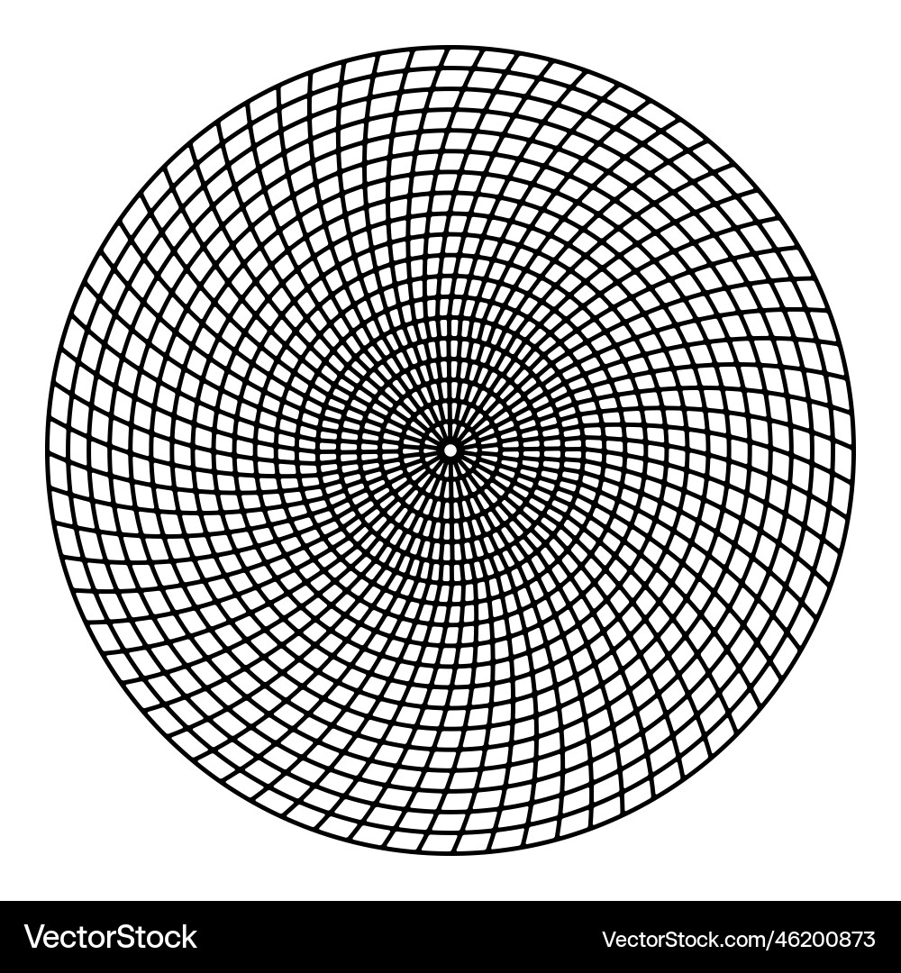 Abstract circular pattern vector image