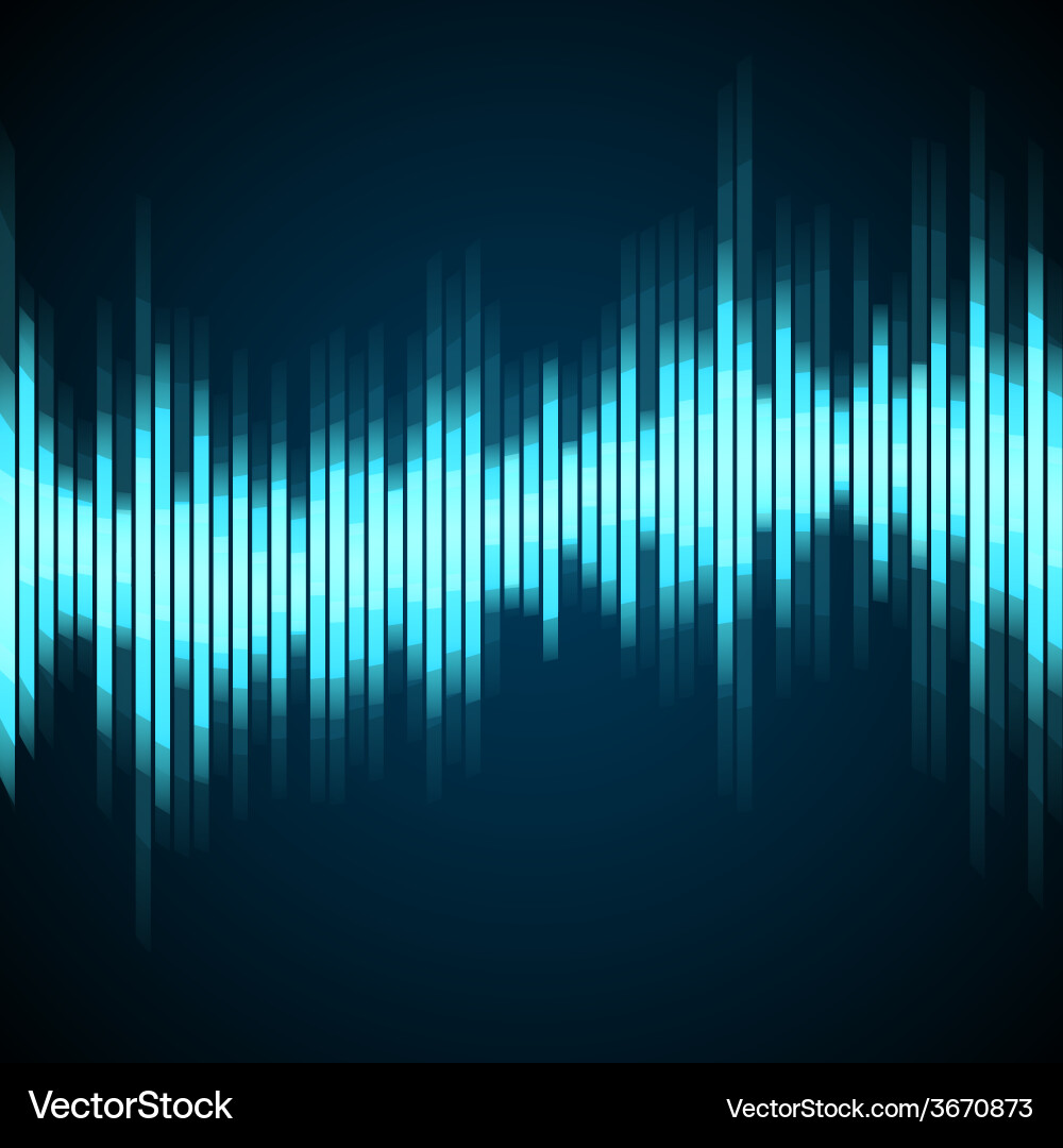 Digital equalizer Vector Image