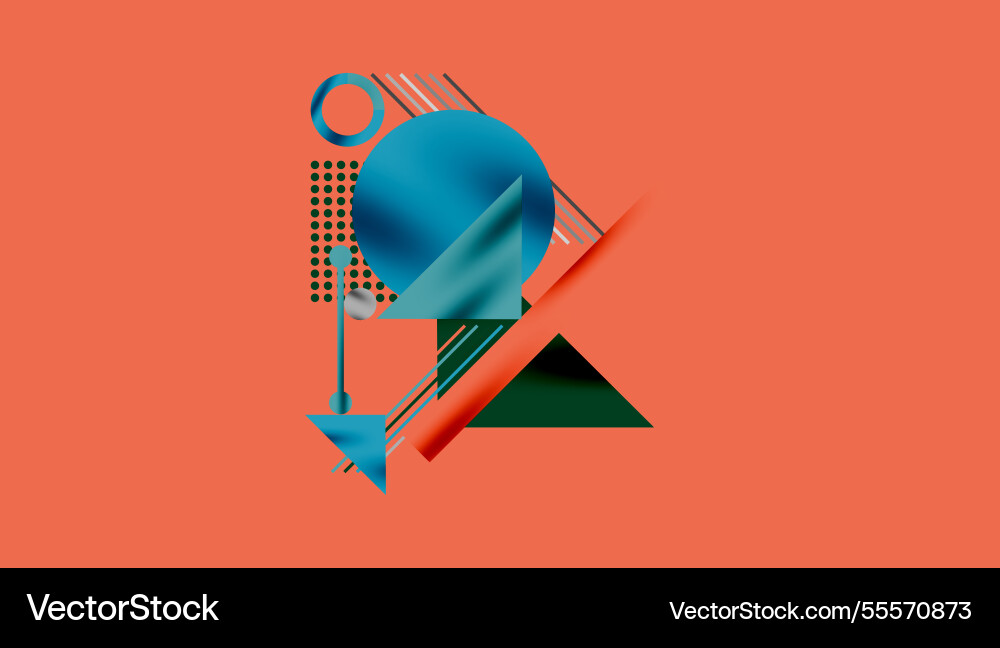 Geometric background showcasing sharp lines Geometric background showcasing sharp lines vector image