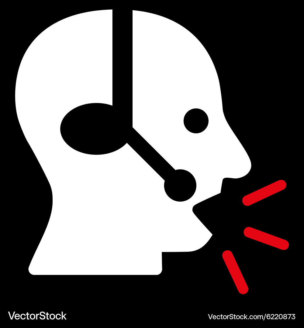 Operator message icon Vector Image