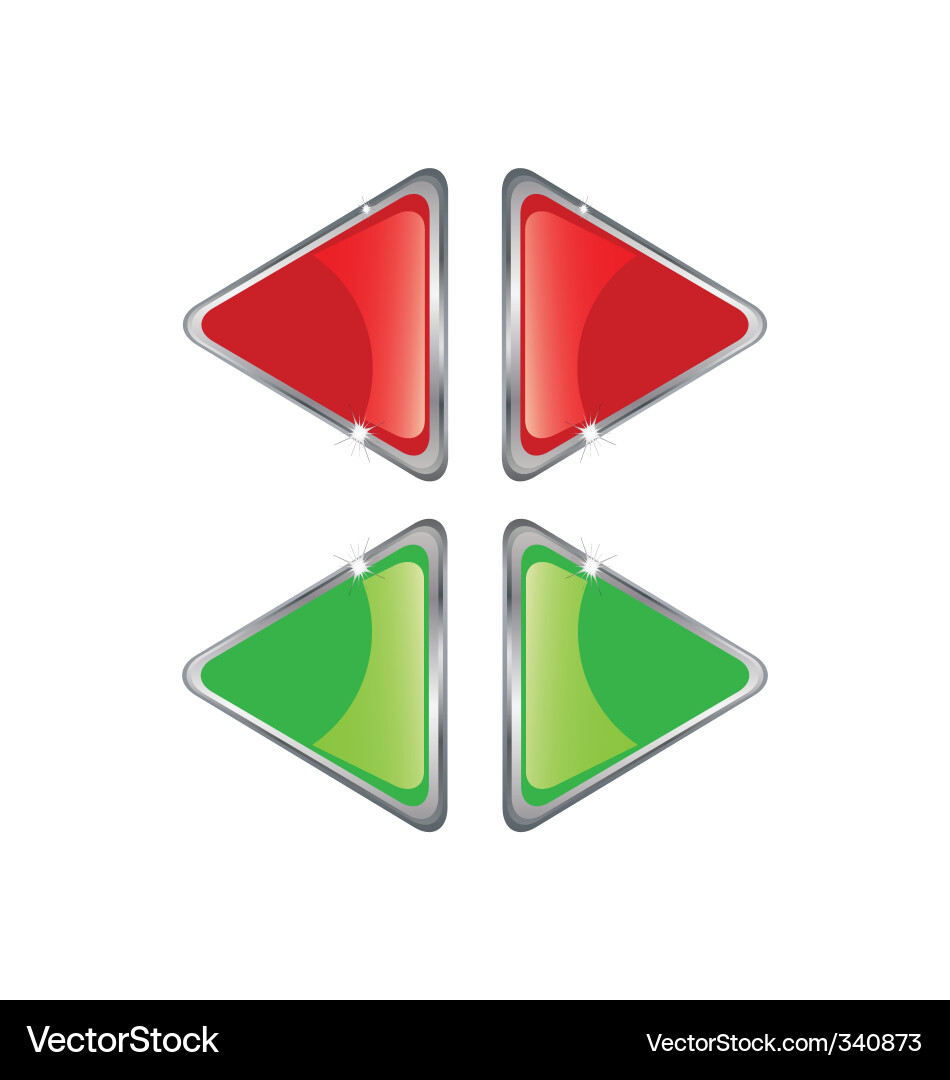 Web button vector image