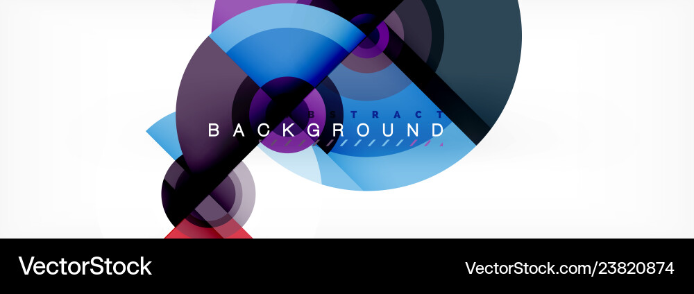 Abstract background circle design Vector Image