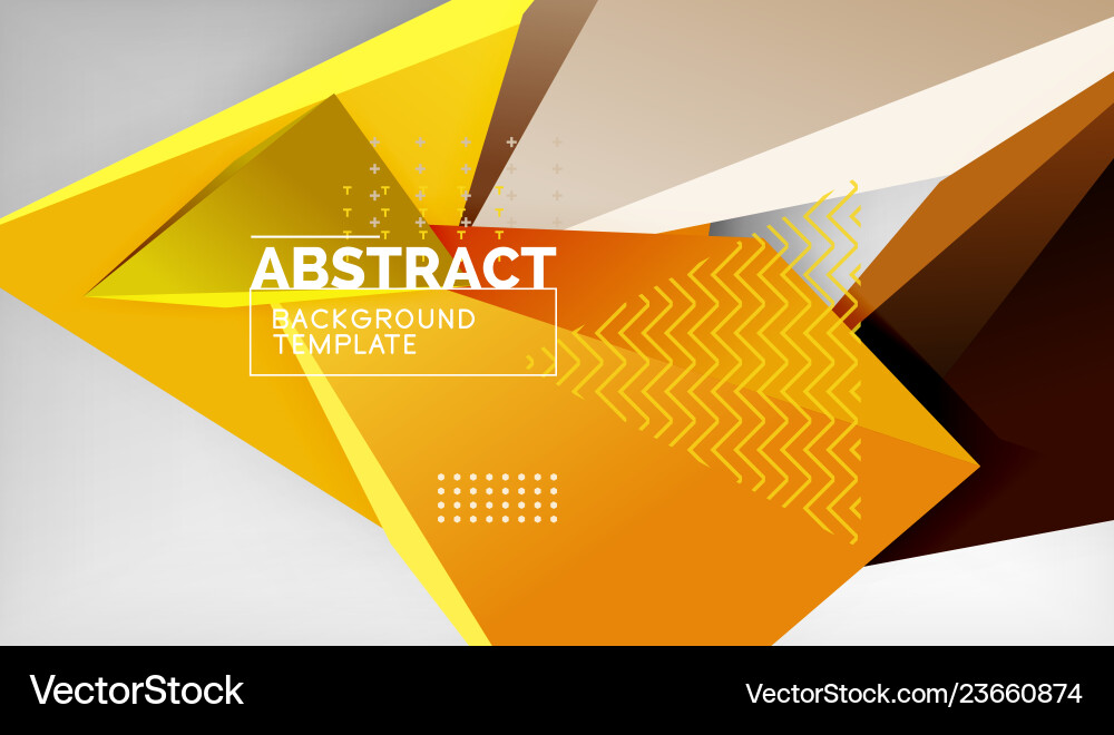 Abstract color triangles geometric background Abstract color triangles geometric background Vector Image