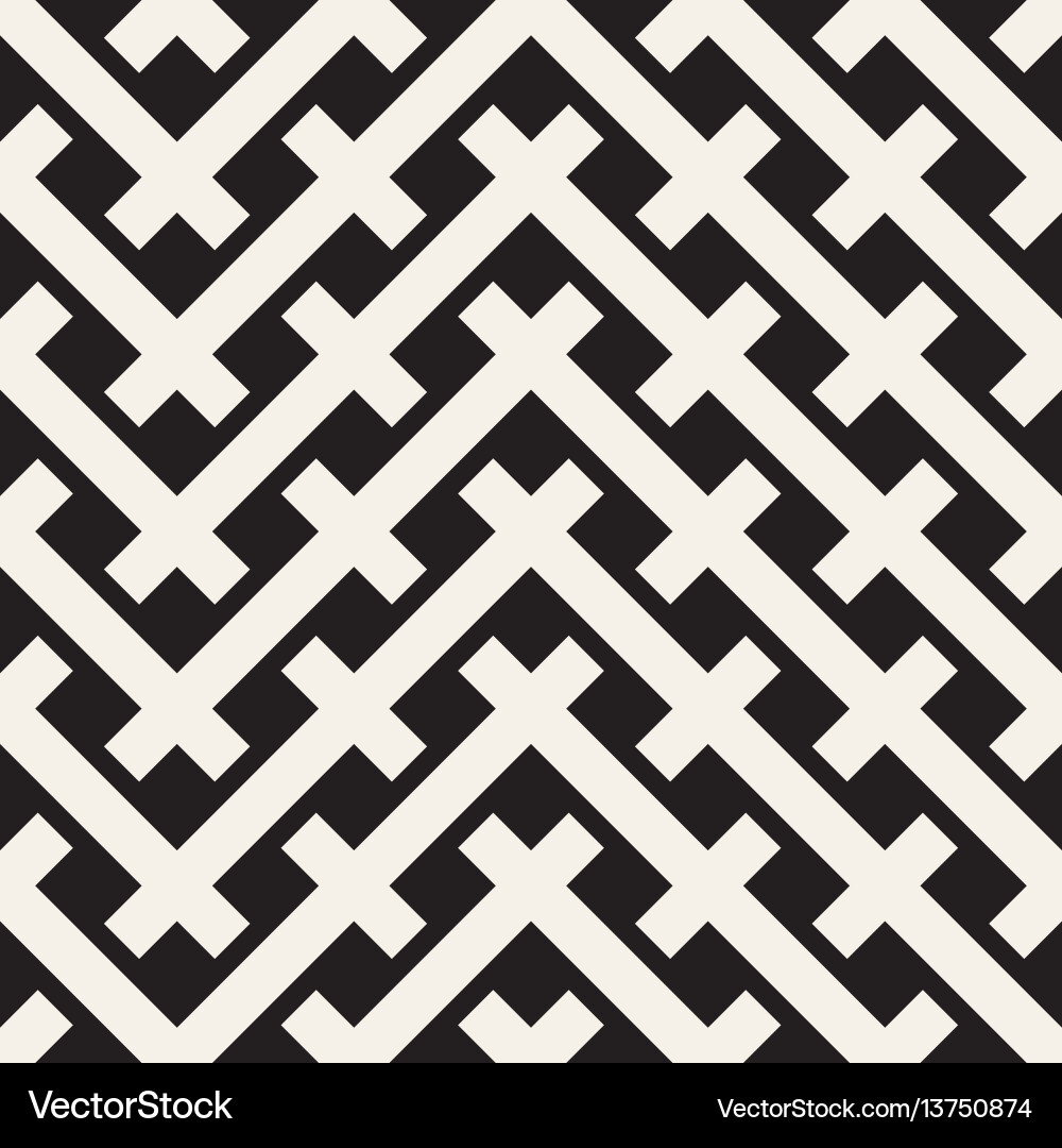 Weave seamless pattern stylish repeating texture Weave seamless pattern stylish repeating texture vector image
