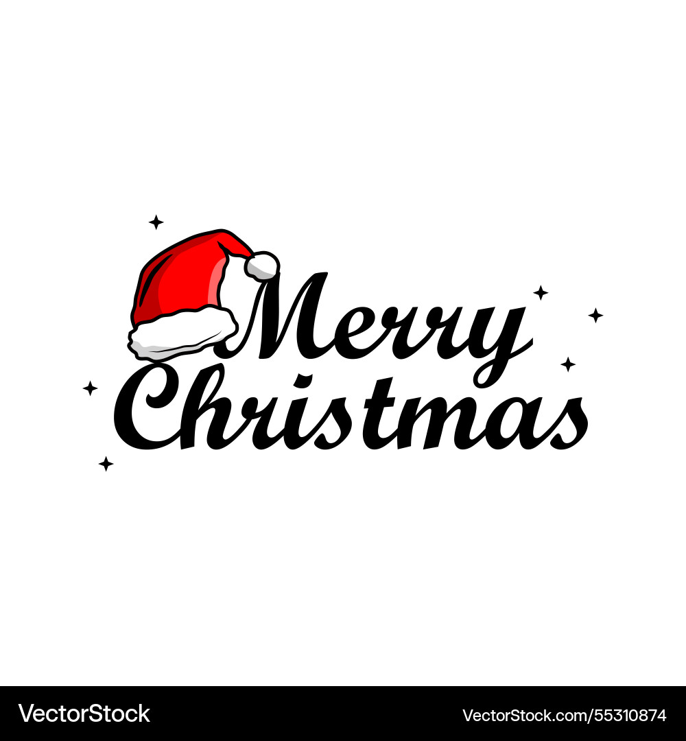 Weihnachtsmann Logo Weihnachtsfeier Dekoration Weihnachtsmann Logo Weihnachtsfeier Dekoration vektorbild