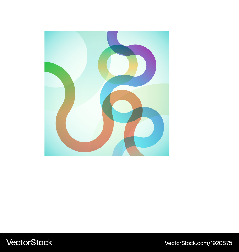 Abstract Color Flow Background vector image