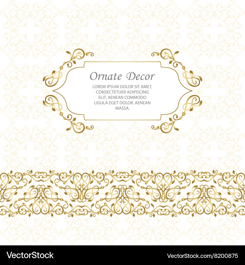 Elegant element for design template vector image