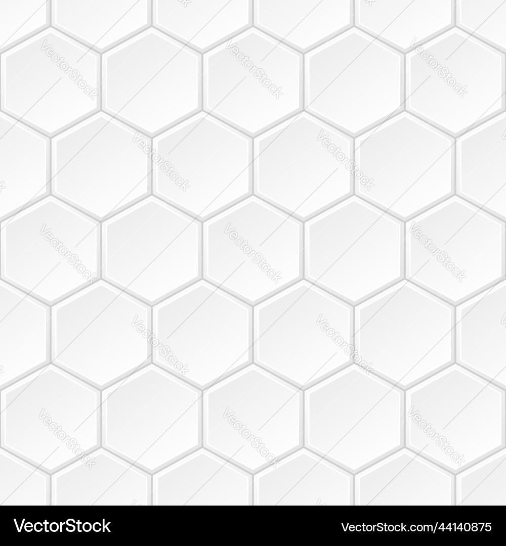 Embossed Hexagon Pattern vector image