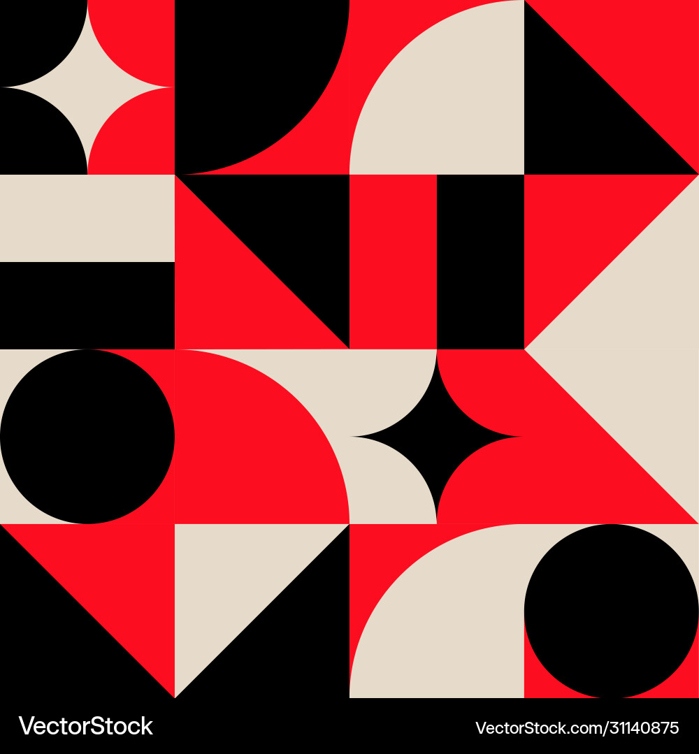 Geometric Abstract Pattern vector image