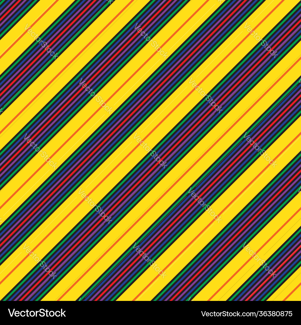 Rainbow stripe seamless pattern background Rainbow stripe seamless pattern background vector image