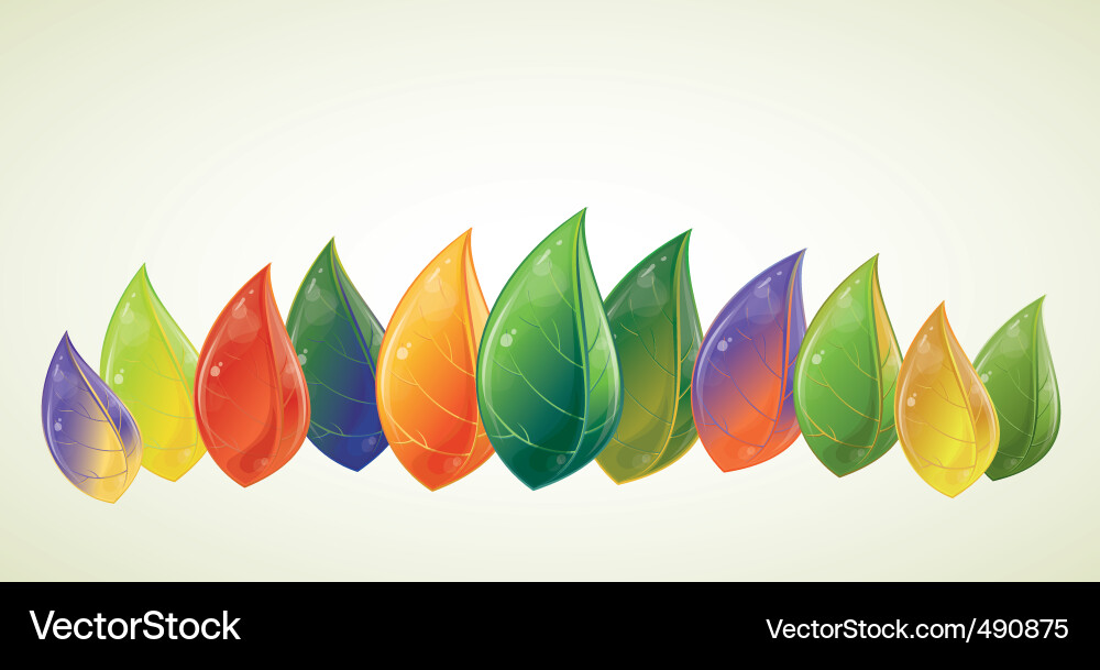Spring background vector image