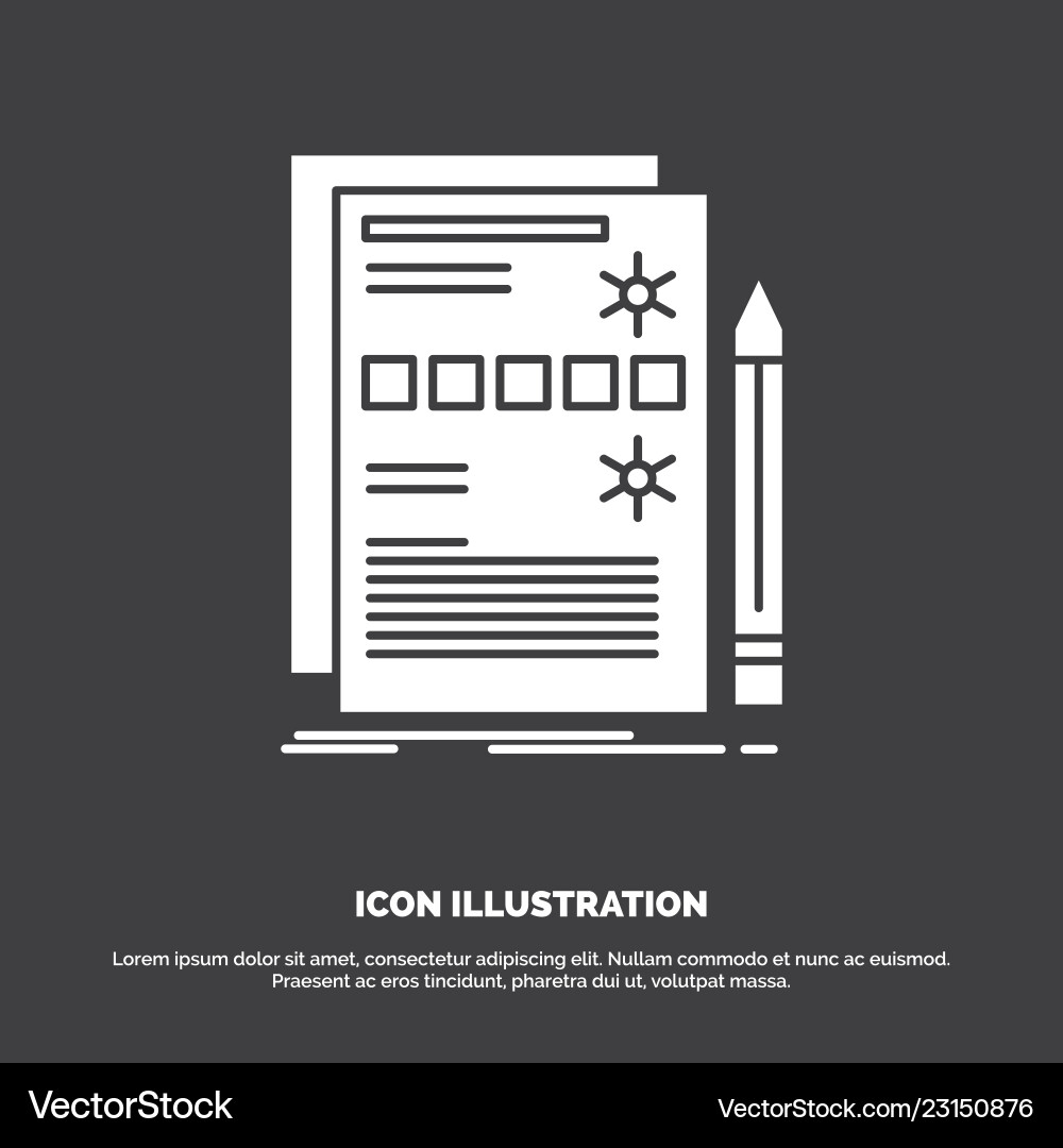 Component data design hardware system icon glyph Component data design hardware system icon glyph vector image