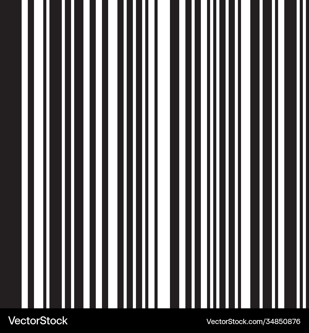 Seamless pattern with vertical black lines Vector Image