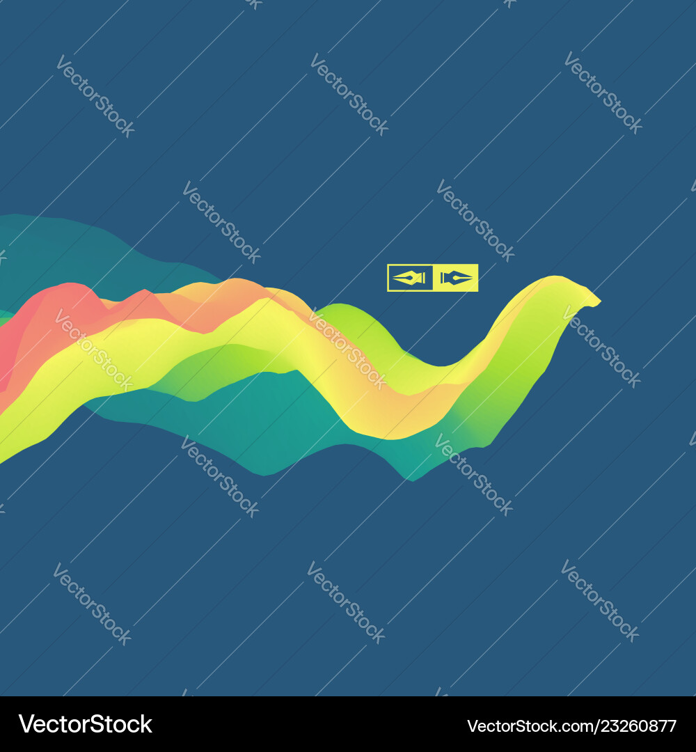 3d wavy background dynamic effect abstract 3d wavy background dynamic effect abstract vector image