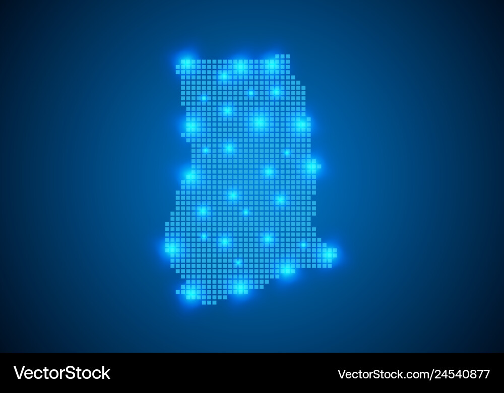 Abstract blue background with map internet line Abstract blue background with map internet line vector image
