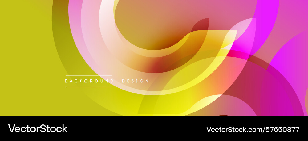 Abstract colorful waves dynamic shapes modern Abstract colorful waves dynamic shapes modern vector image