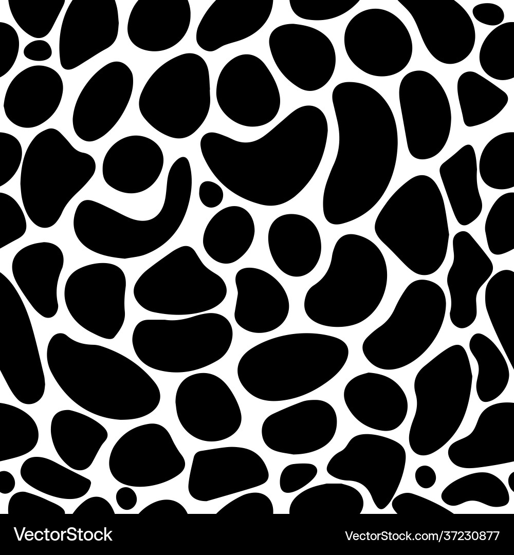 Abstract pattern background with spots drops Vector Image
