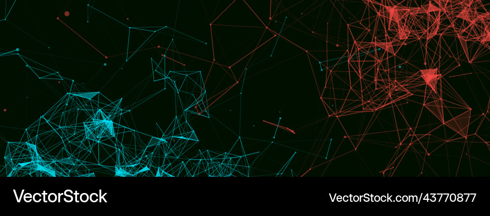 Abstract polygonal background with connecting Abstract polygonal background with connecting vector image