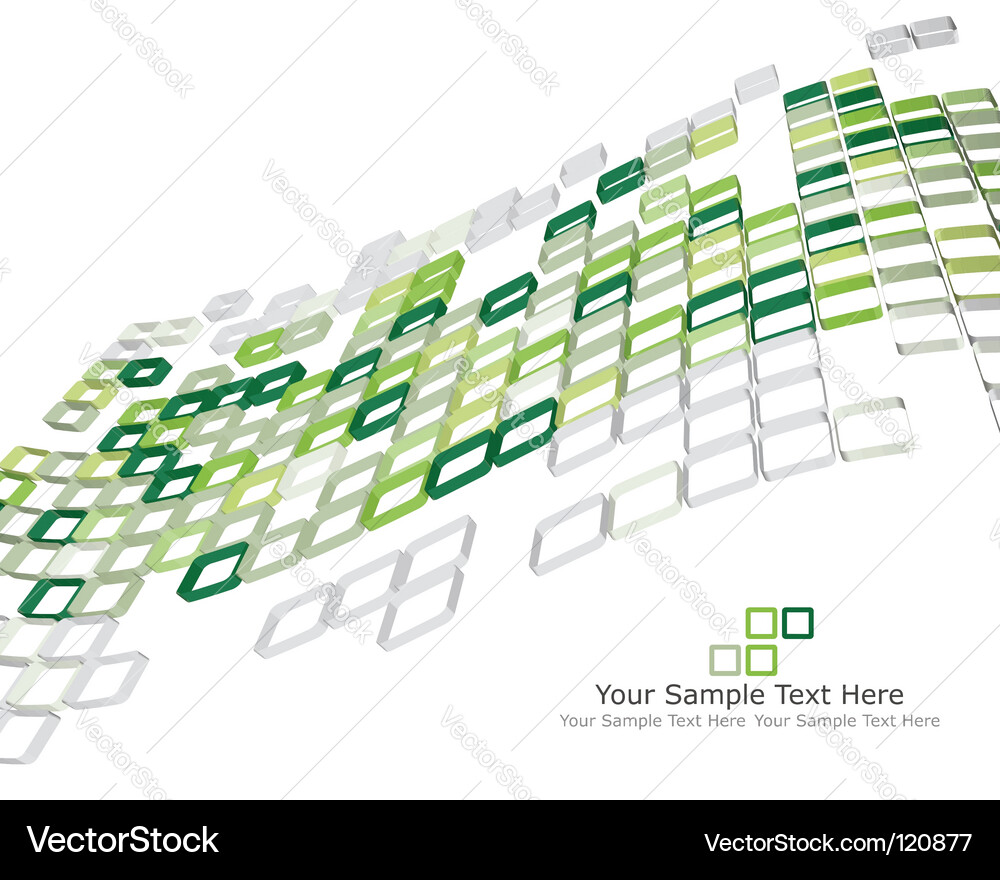 Checked background vector image