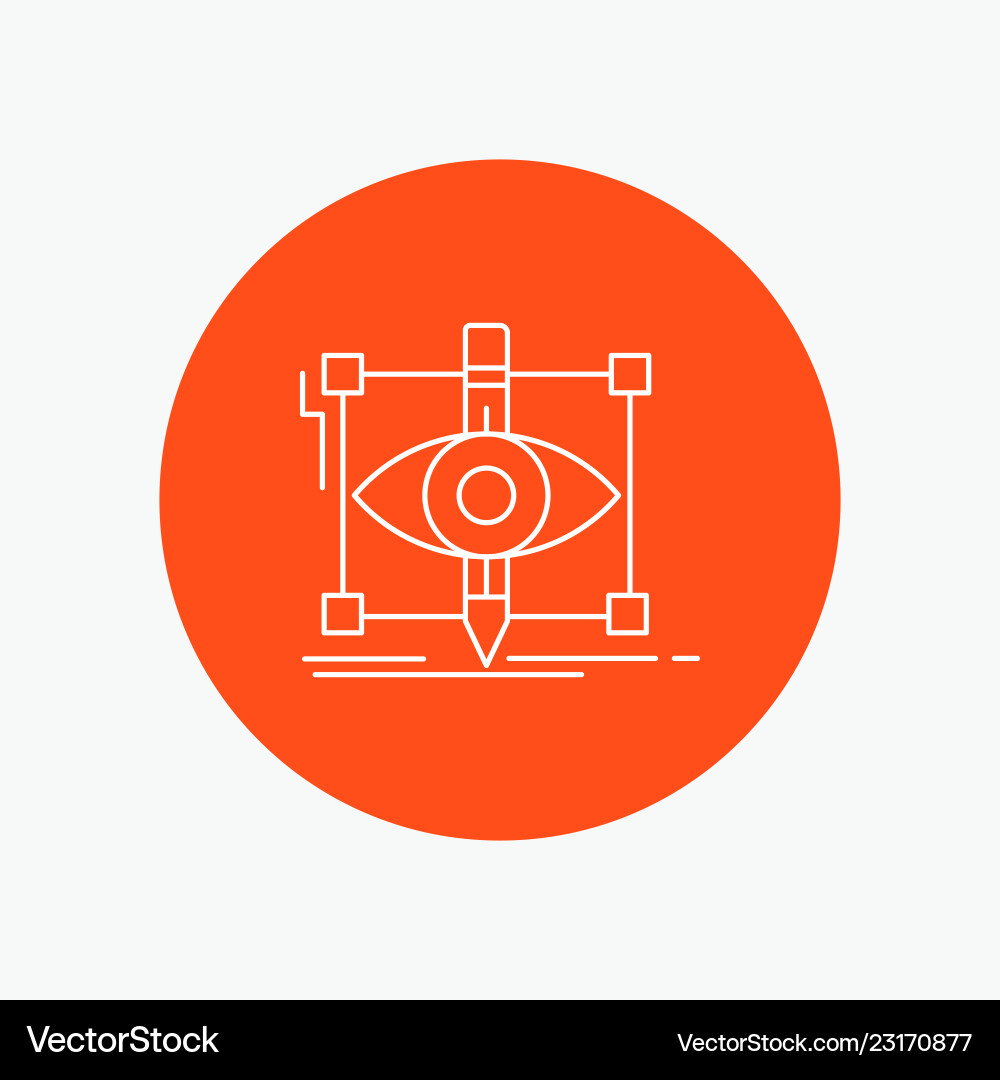 Design draft sketch sketching visual white line Design draft sketch sketching visual white line vector image