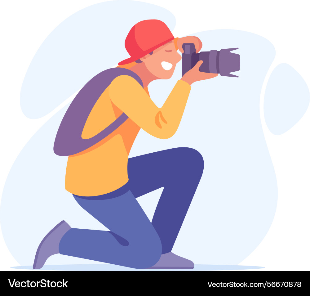 A dynamic photographer specializing in capturing A dynamic photographer specializing in capturing vector image