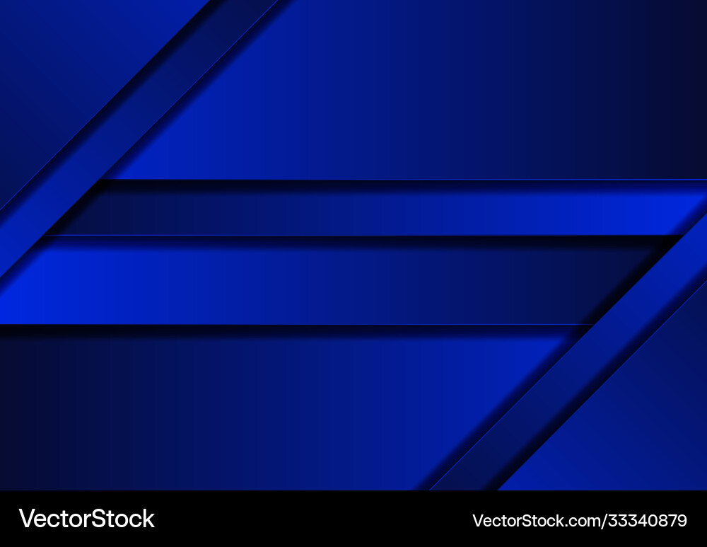 Abstract Blue Tech Gradient Pattern vector image