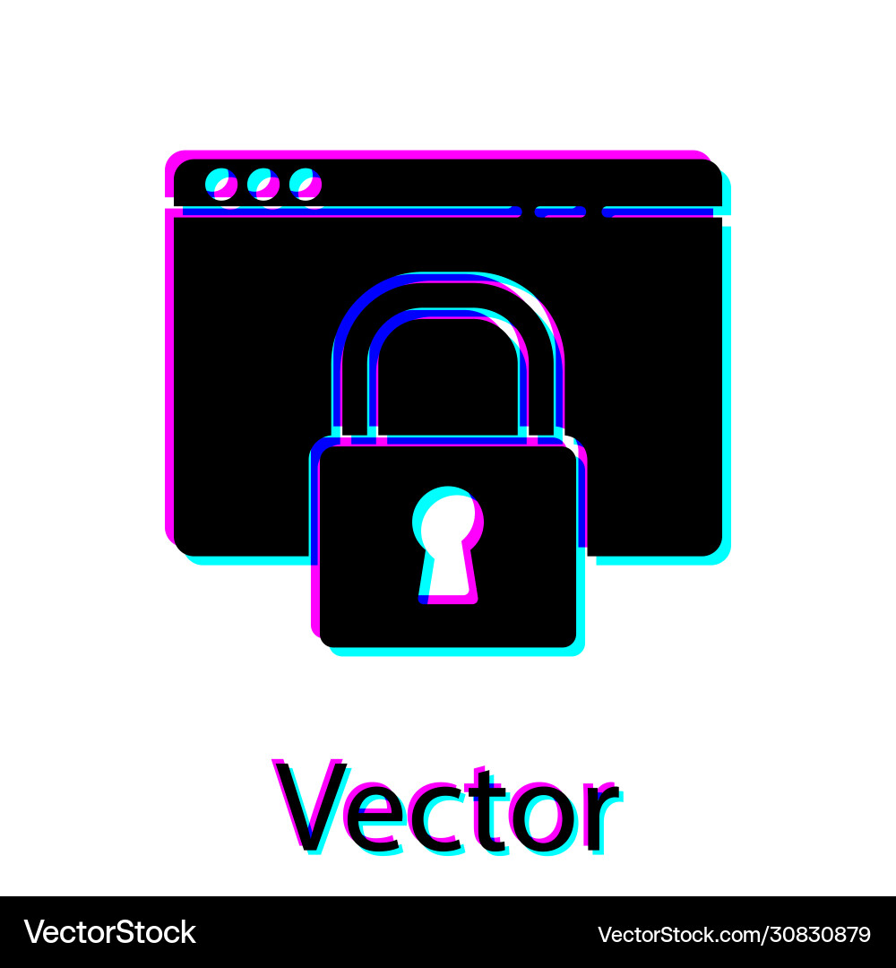 Black secure your site with https ssl icon Black secure your site with https ssl icon Vector Image