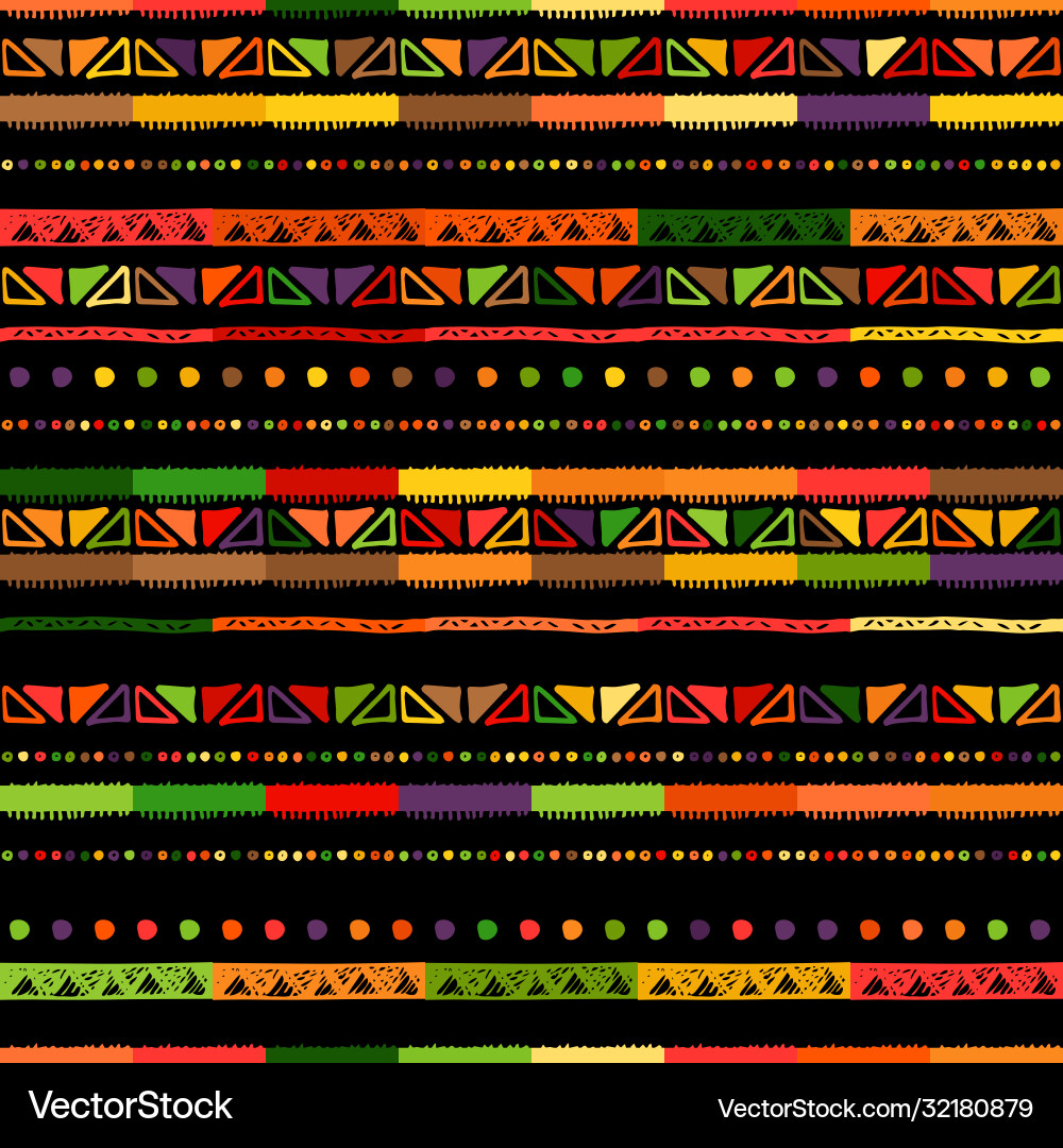 Ethnic seamless in native style pattern Ethnic seamless in native style pattern Vector Image