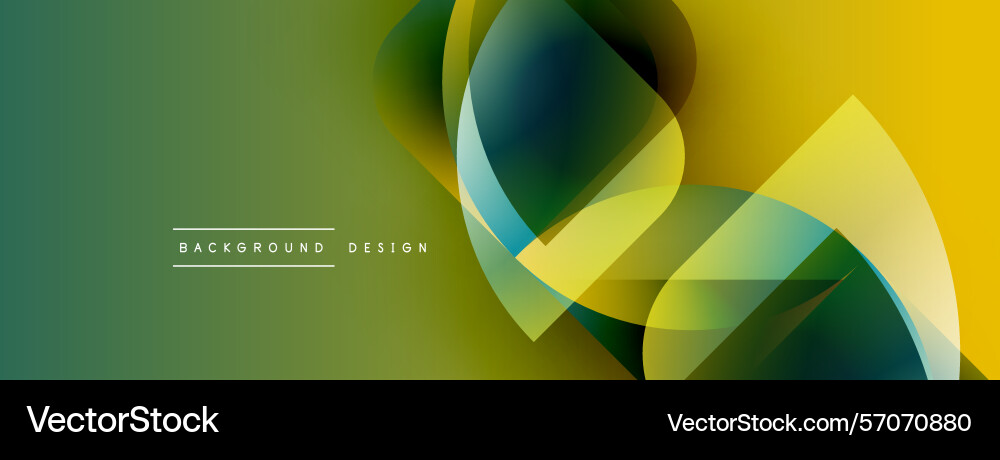 Abstract geometric shapes overlap creating Abstract geometric shapes overlap creating vector image