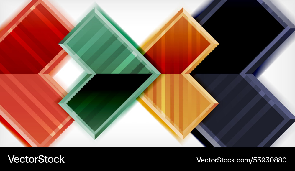 Arrow symbols created with 3d effects and line Arrow symbols created with 3d effects and line Vector Image