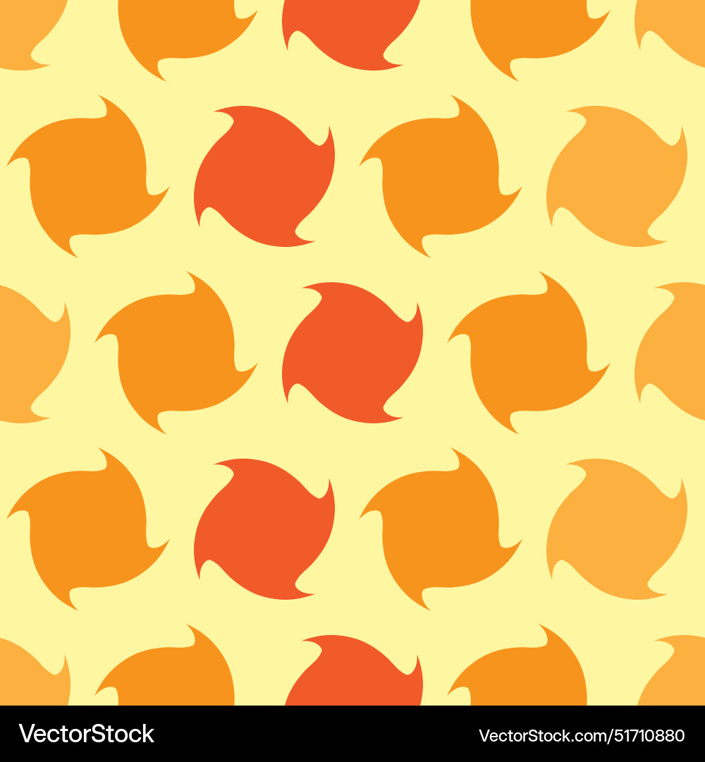 Autumn color pattern Autumn color pattern vector image