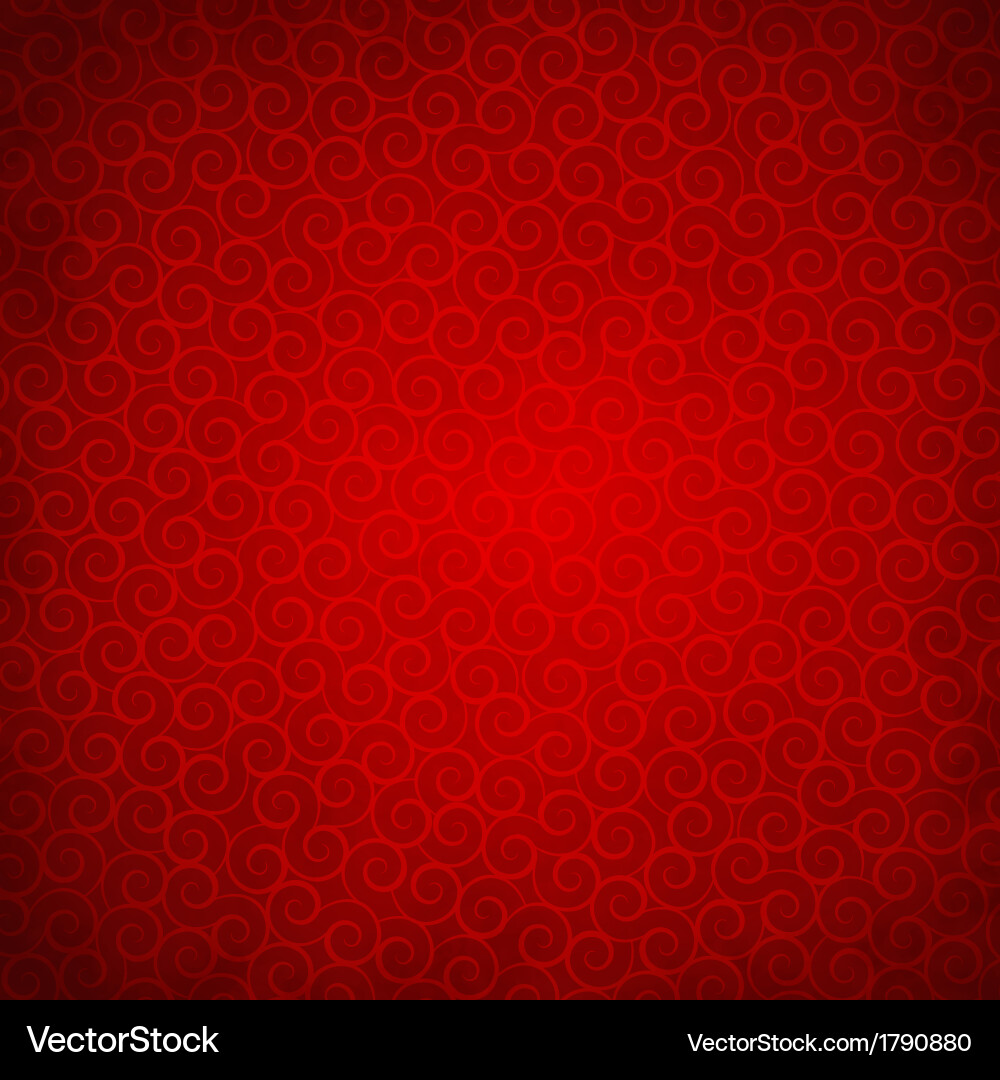 Red Abstract Pattern Background vector image