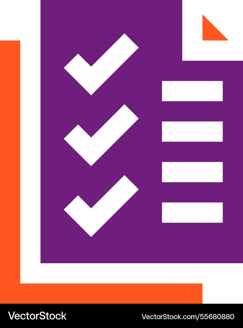 Todo list icon design vector image