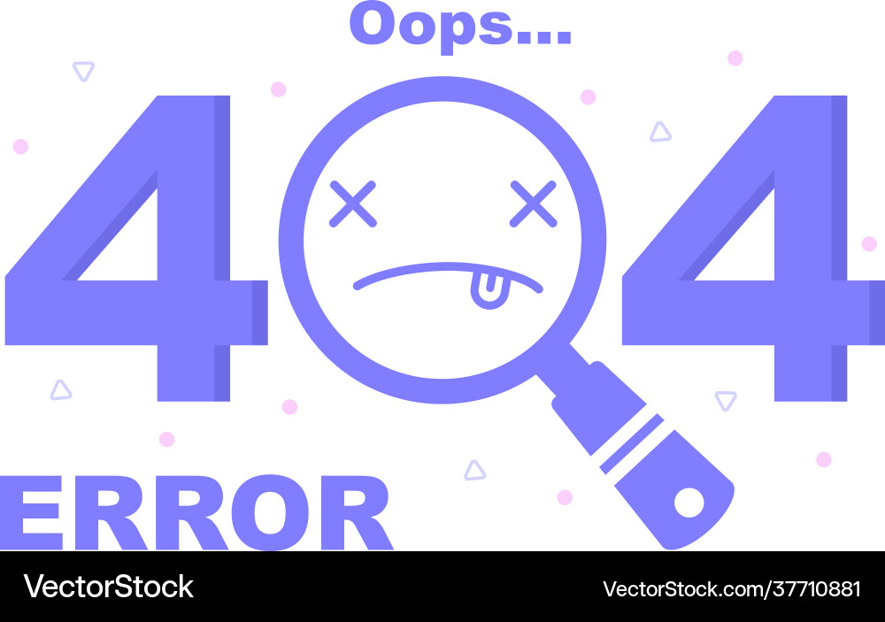 404 error and page not found lost connect 404 error and page not found lost connect vector image
