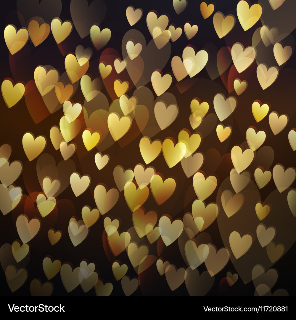 Abstract bokeh background vector image