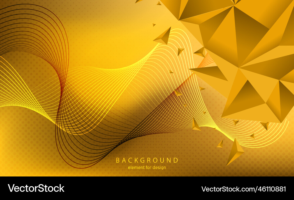 Abstract gradient background with triangles wave Abstract gradient background with triangles wave vector image