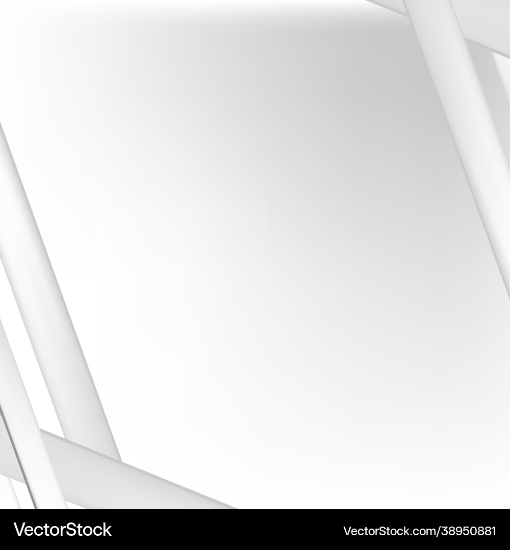 Abstract gray background with shadows and lines Vector Image