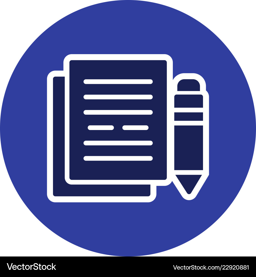 Documentation icon vector image