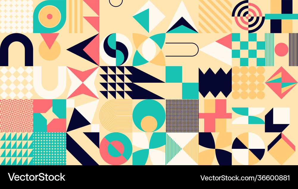 Einfache geometrische Mustergestaltung mit Grund Einfache geometrische Mustergestaltung mit Grund vektorbild