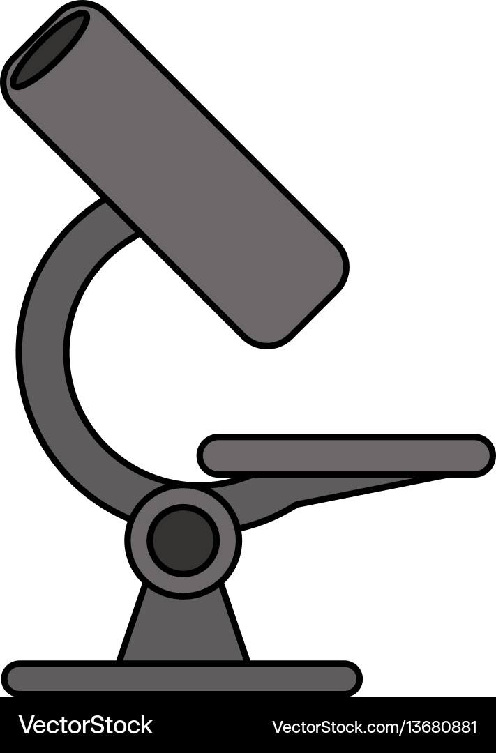 Microscope science icon image Vector Image