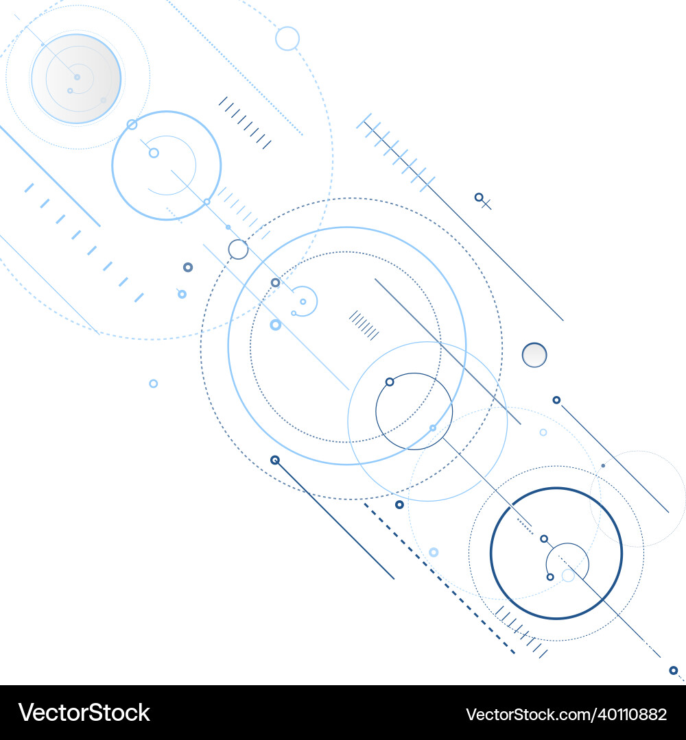 Abstract background with overlapping circles Abstract background with overlapping circles vector image