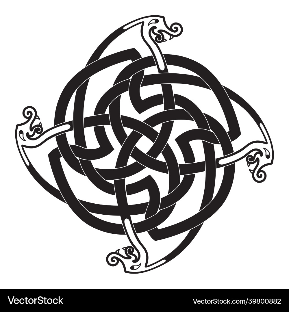 keltische nationale Ornamente Keltische nationale Ornamente vektorbild