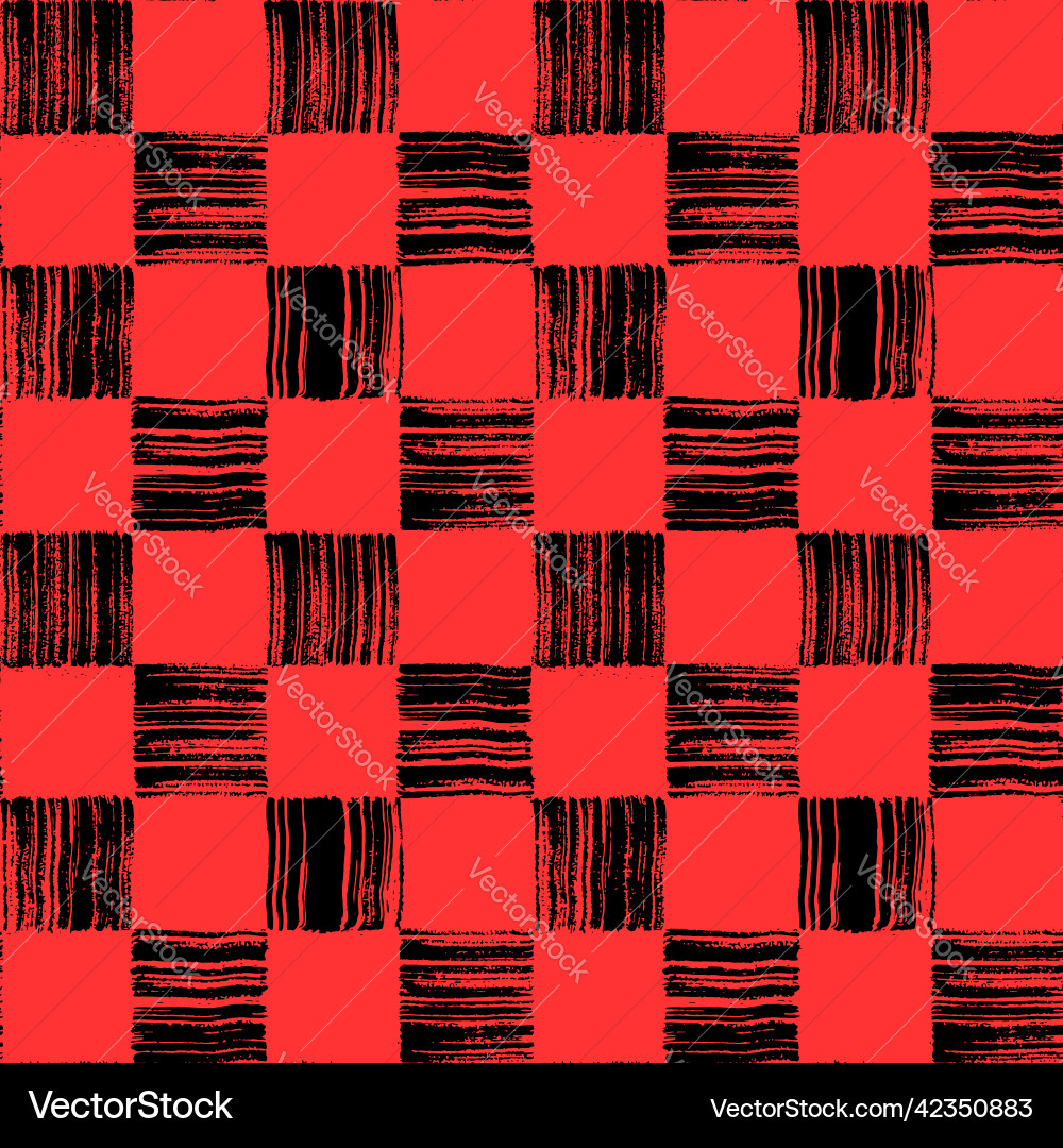 A seamless pattern with black squares A seamless pattern with black squares Vector Image