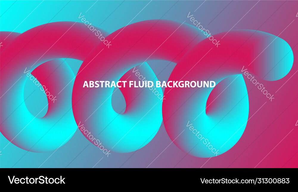 Abstract fluid gradient background Vector Image