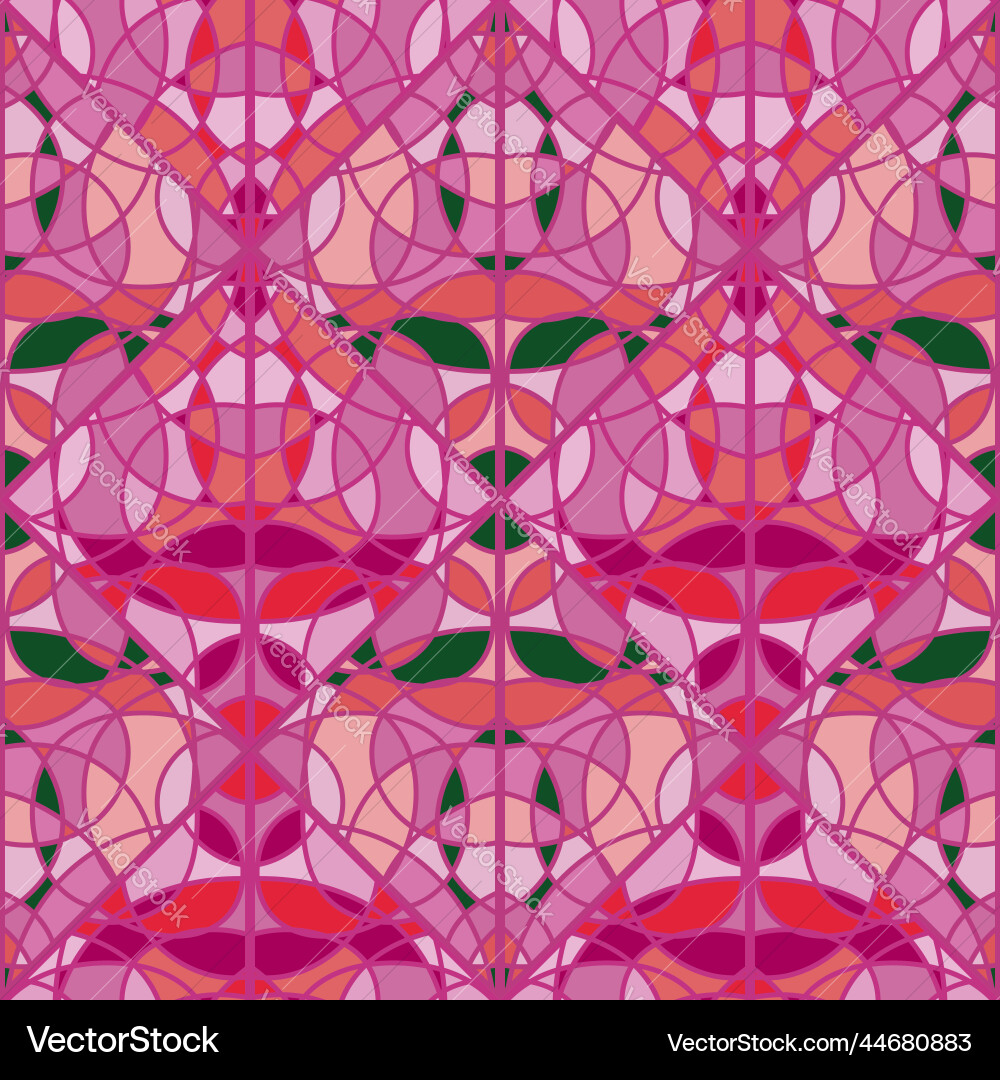 Abstract mosaic of lines seamless pattern Abstract mosaic of lines seamless pattern Vector Image