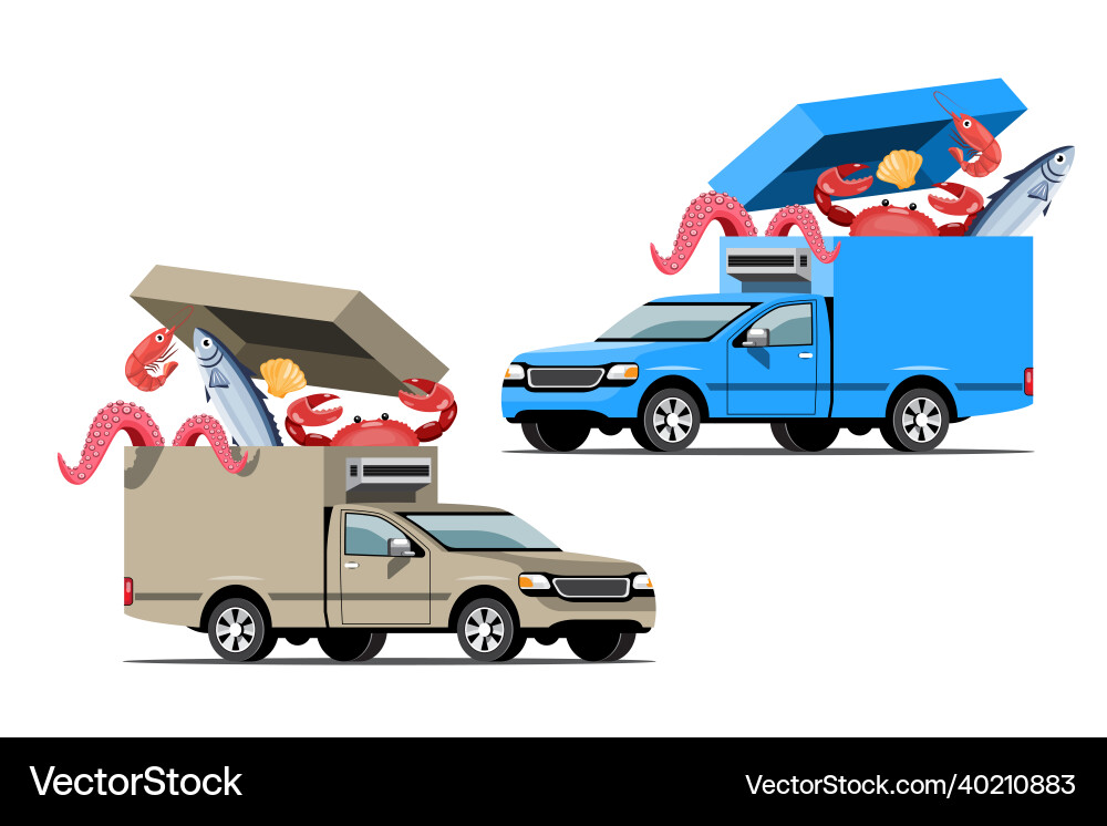 Big isolated vehicle colorful icons flat Big isolated vehicle colorful icons flat vector image