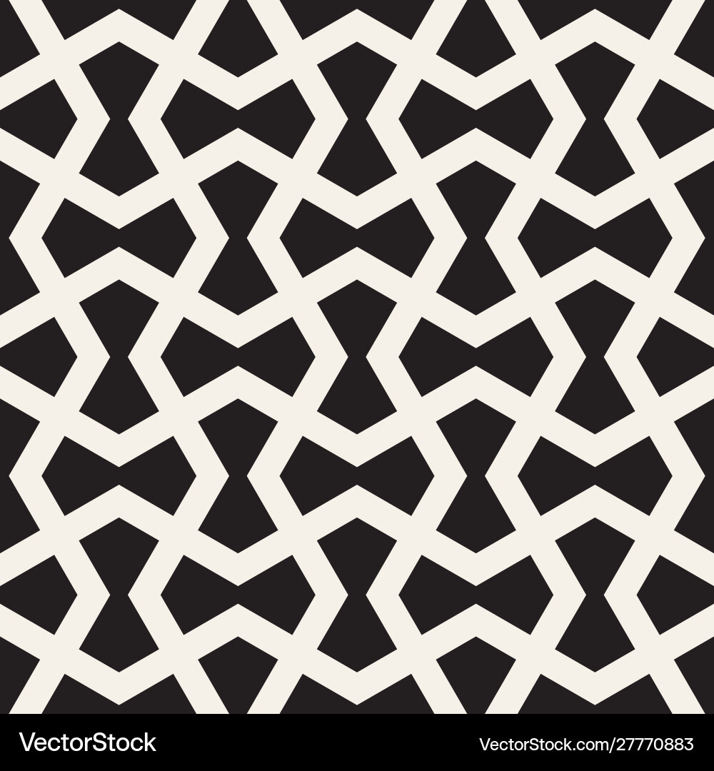 Bold Geometric Tiling Pattern vector image