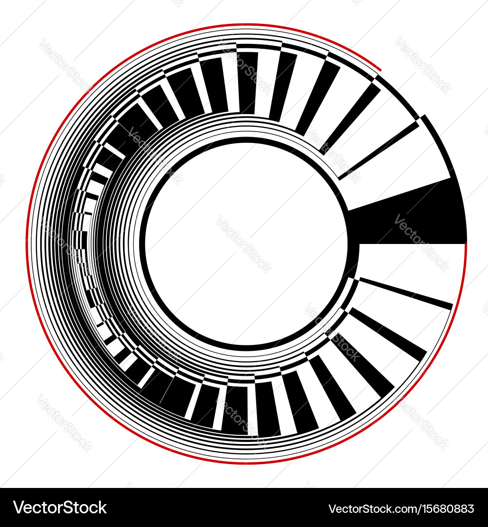 Circle design element Vector Image