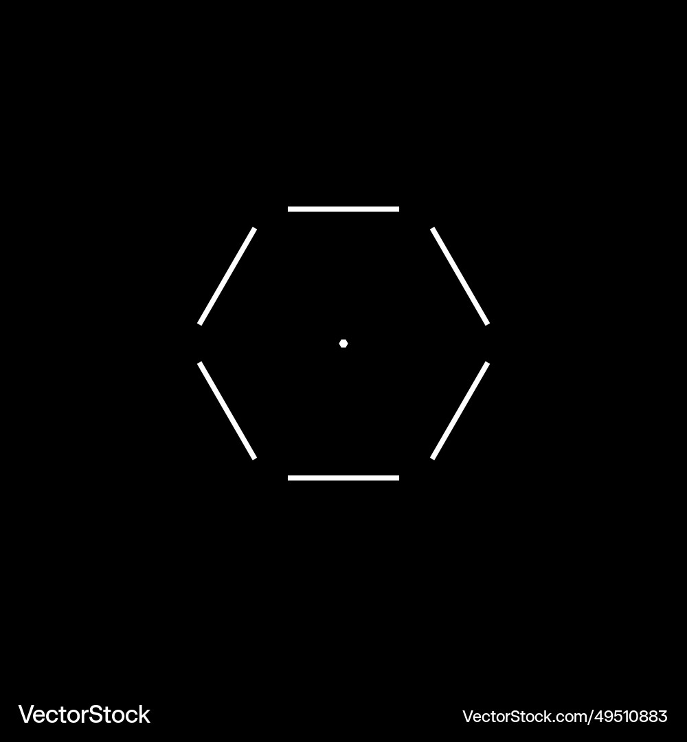 Cyberpunk style element tech design target Vector Image